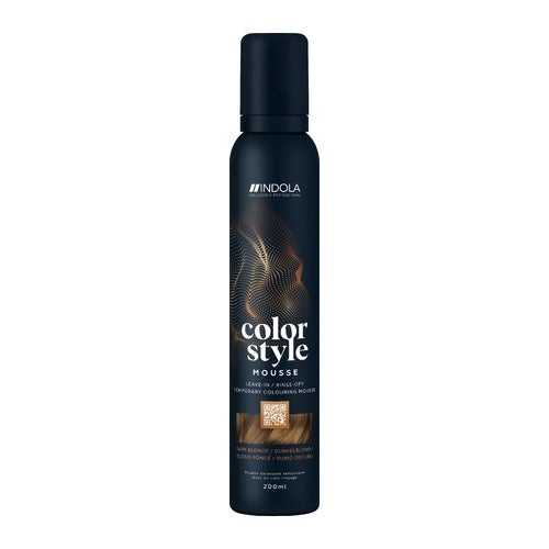 Mousse Indola Color Style 200 ml Argento