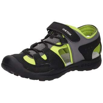 Geox J Vaniett Boy Sandale in schwarz