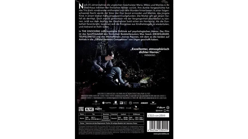The Knocking - Limited Edition Mediabook (uncut) (Blu-ray + DVD)