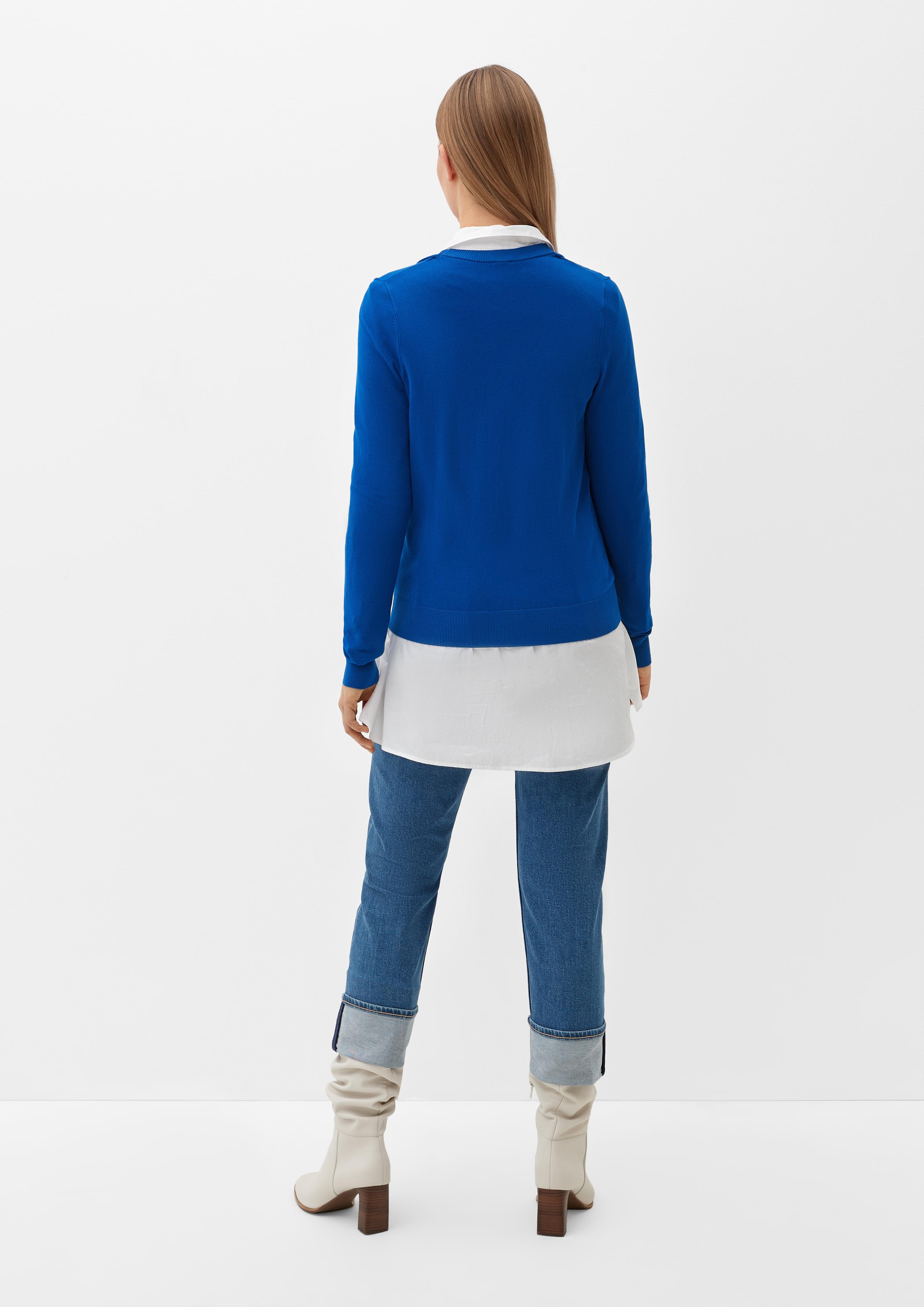 Strickjacke aus Viskosemix  2129746-5533