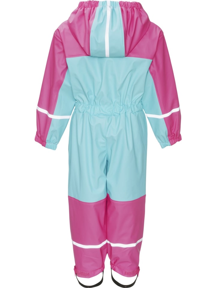 Playshoes Overall Basic mit Fleecefutter in Türkis günstig kaufen