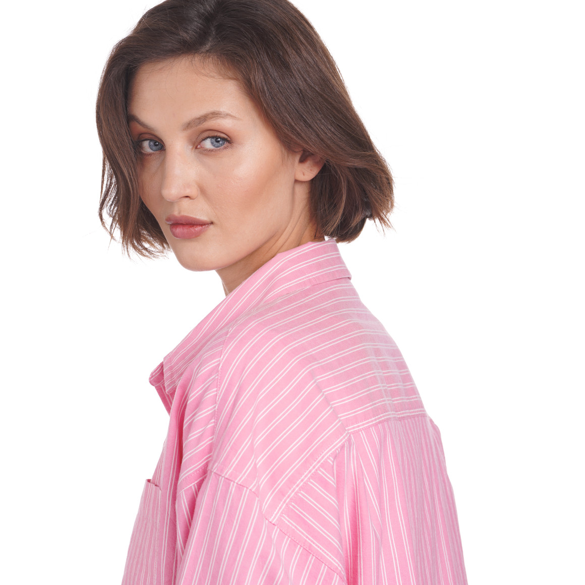 Damen Hemdbluse im Oversized-Look