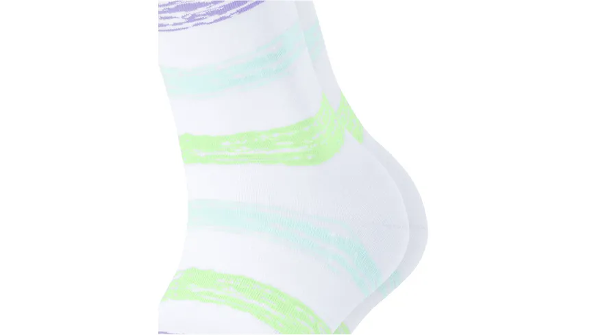 ESPRIT Damen Socken Brushed Stripe 2er Pack weiß