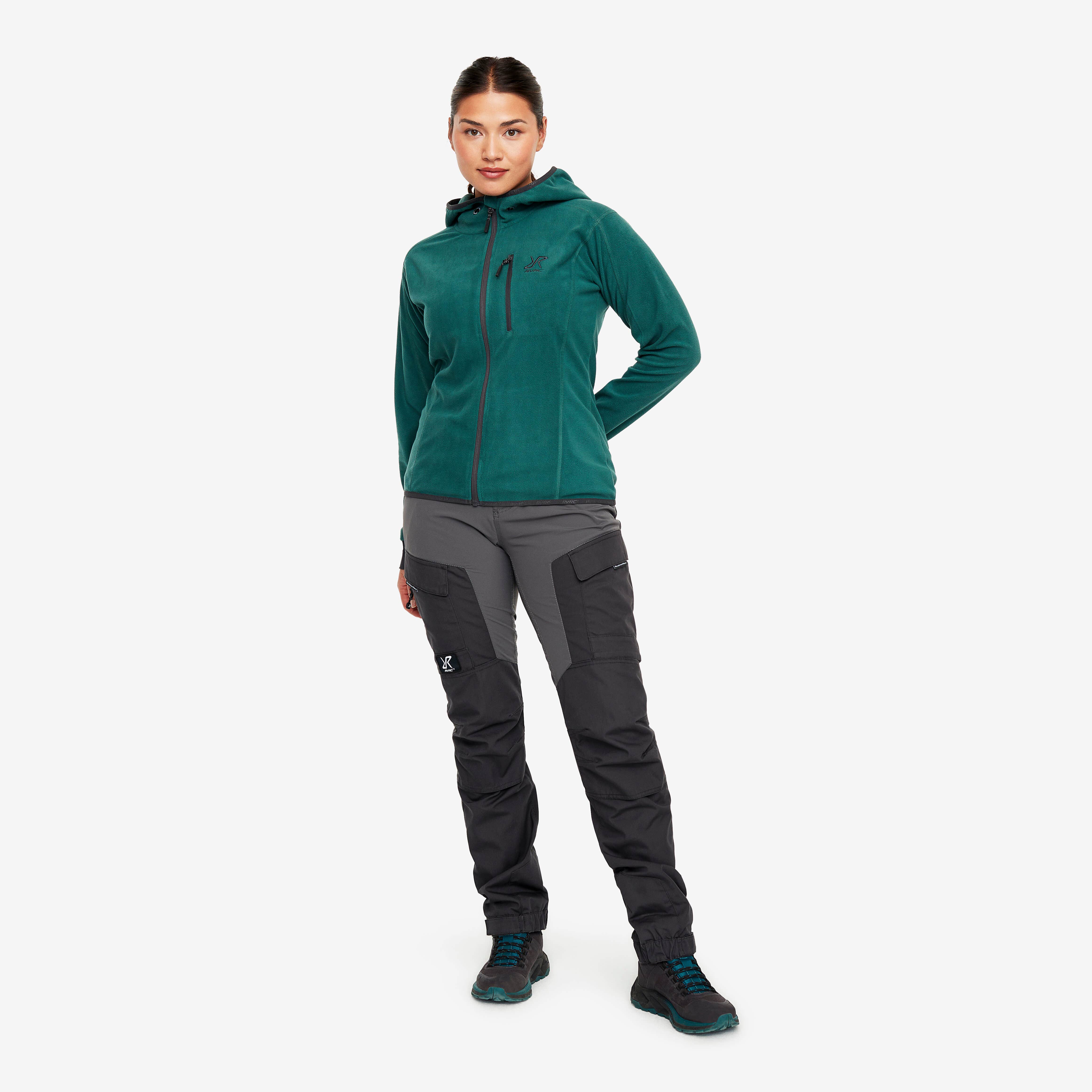 Trekker Hoodie Femme Sage Green