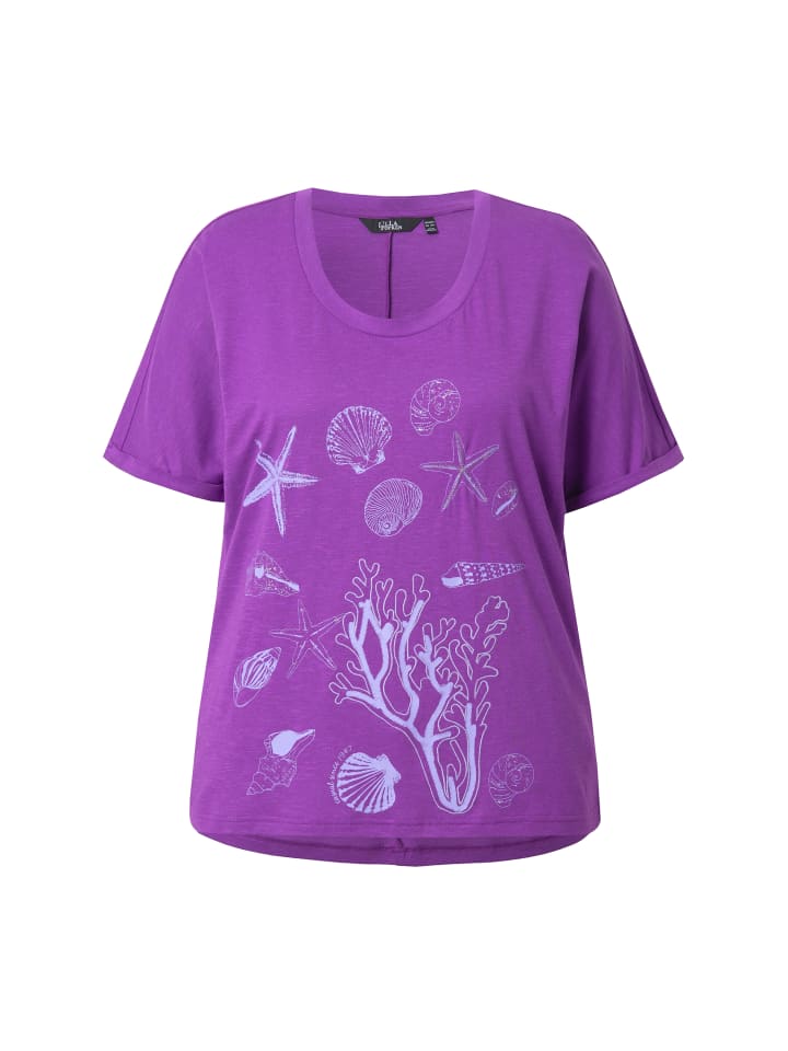 Ulla Popken Shirt in lila günstig kaufen