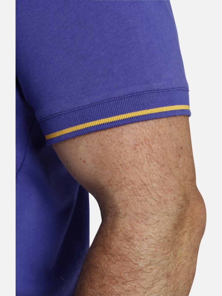 Charles Colby Poloshirt EARL FEN in lila günstig kaufen