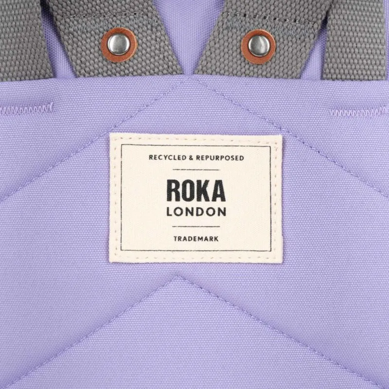 Roka London Rolltop Finchley A Small - Lavender