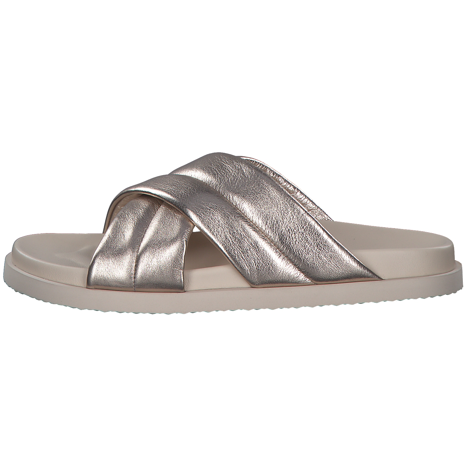 Högl 710082, Plateau-Pantoletten, Damen, Beige
