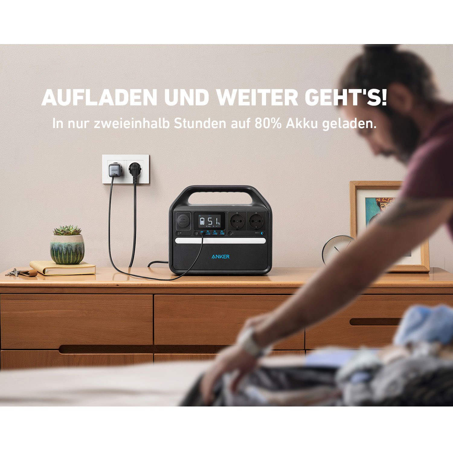 Anker Anker PowerHouse 535 Akku Powerstation Smart-Home-Station