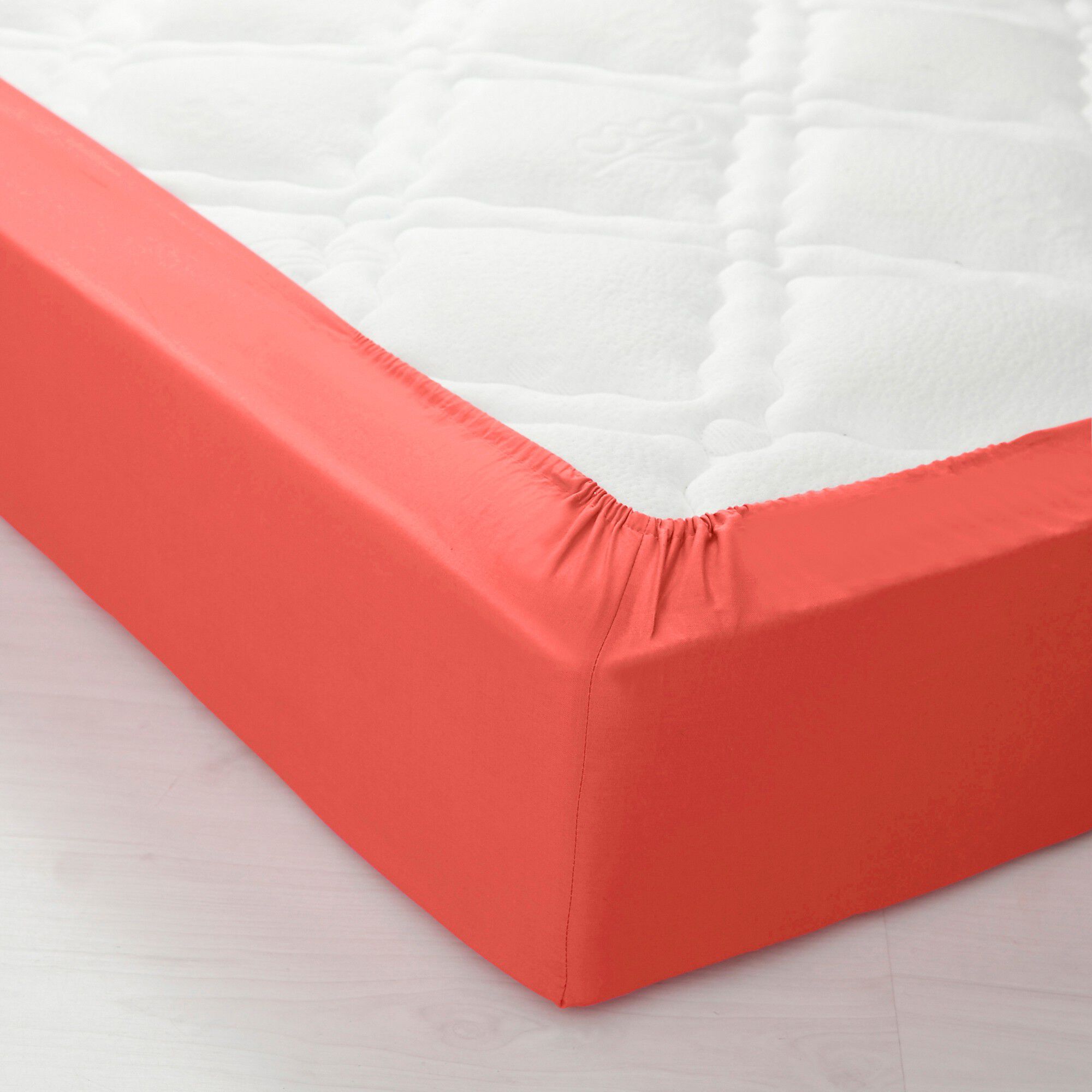Drap-housse uni polyester