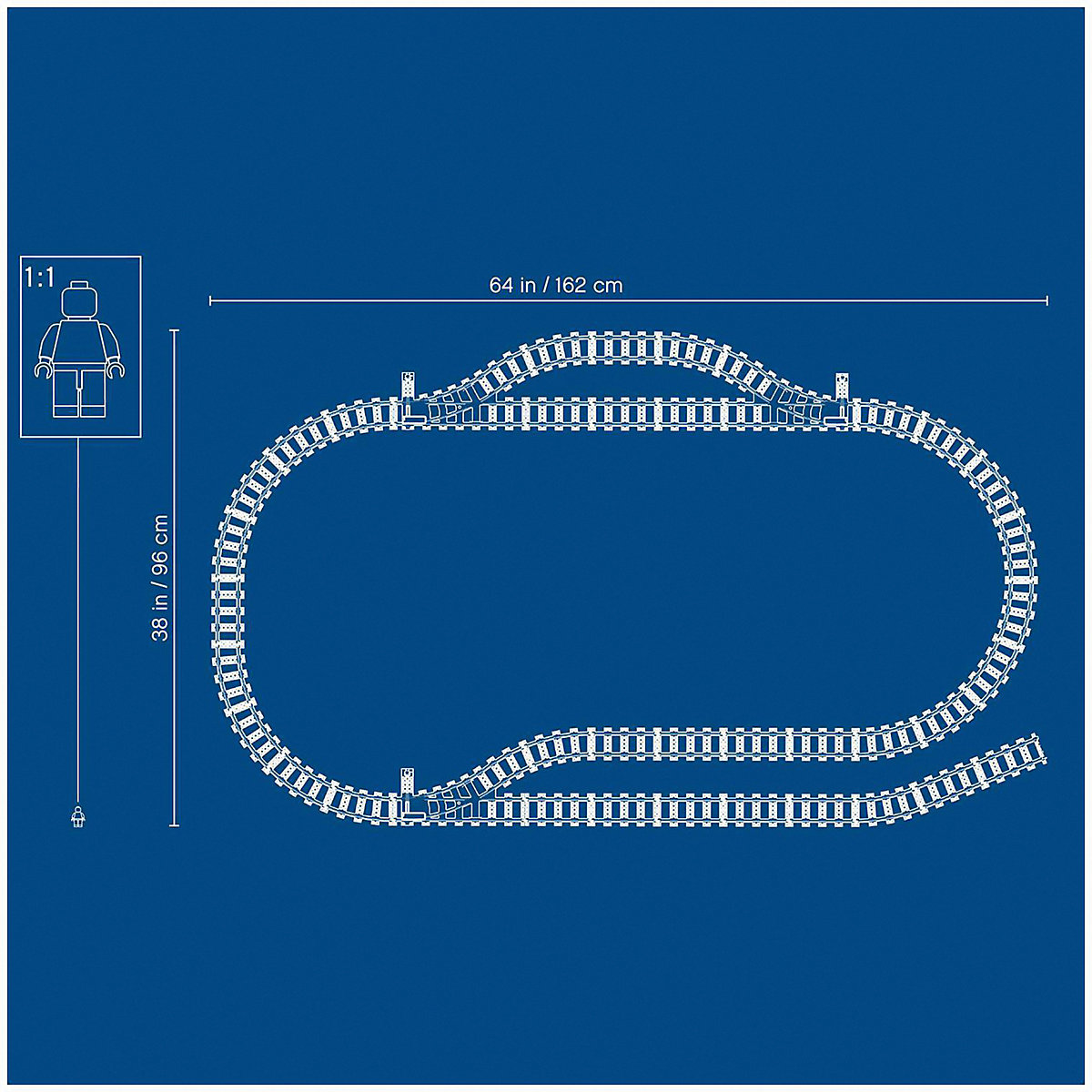 LEGO® City 60205 Schienen