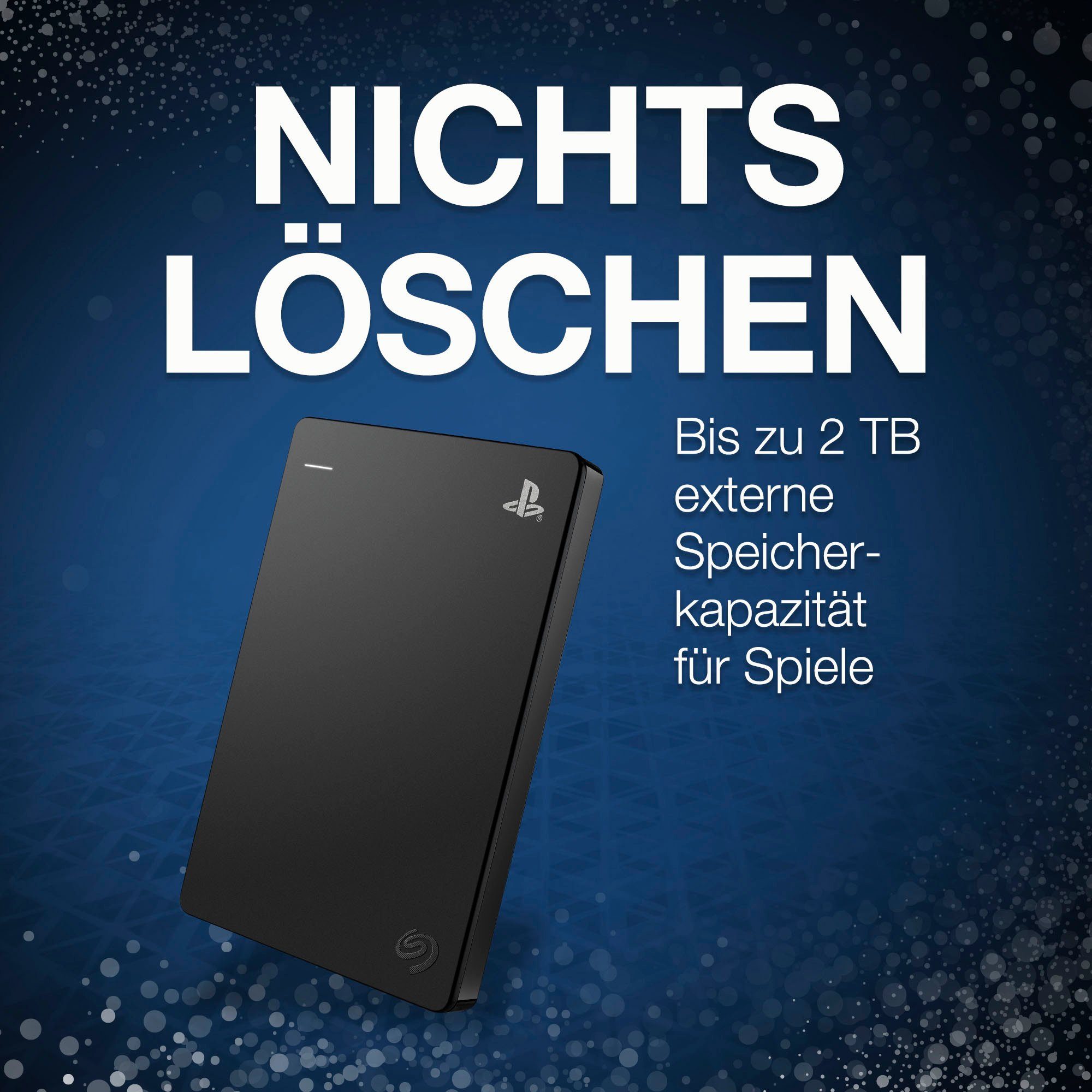 Seagate Game Drive PS4 STGD2000200 externe Gaming-Festplatte (2 TB) 2,5