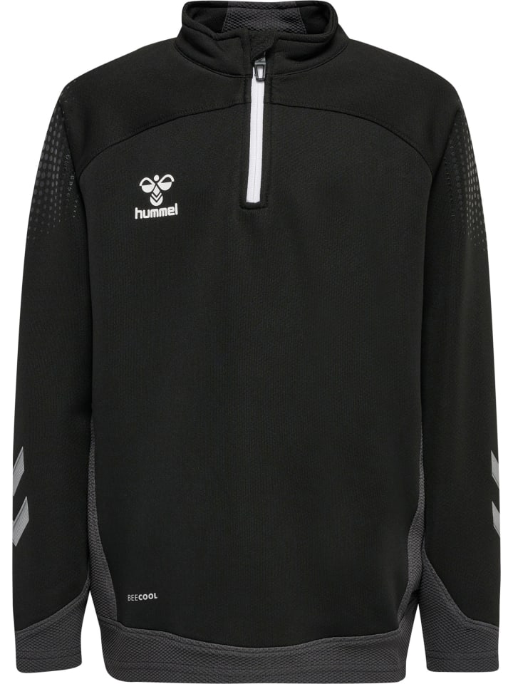 Hummel Hummel Halbreißverschluss Sweatshirt Hmllead Kinder in BLACK günstig kaufen