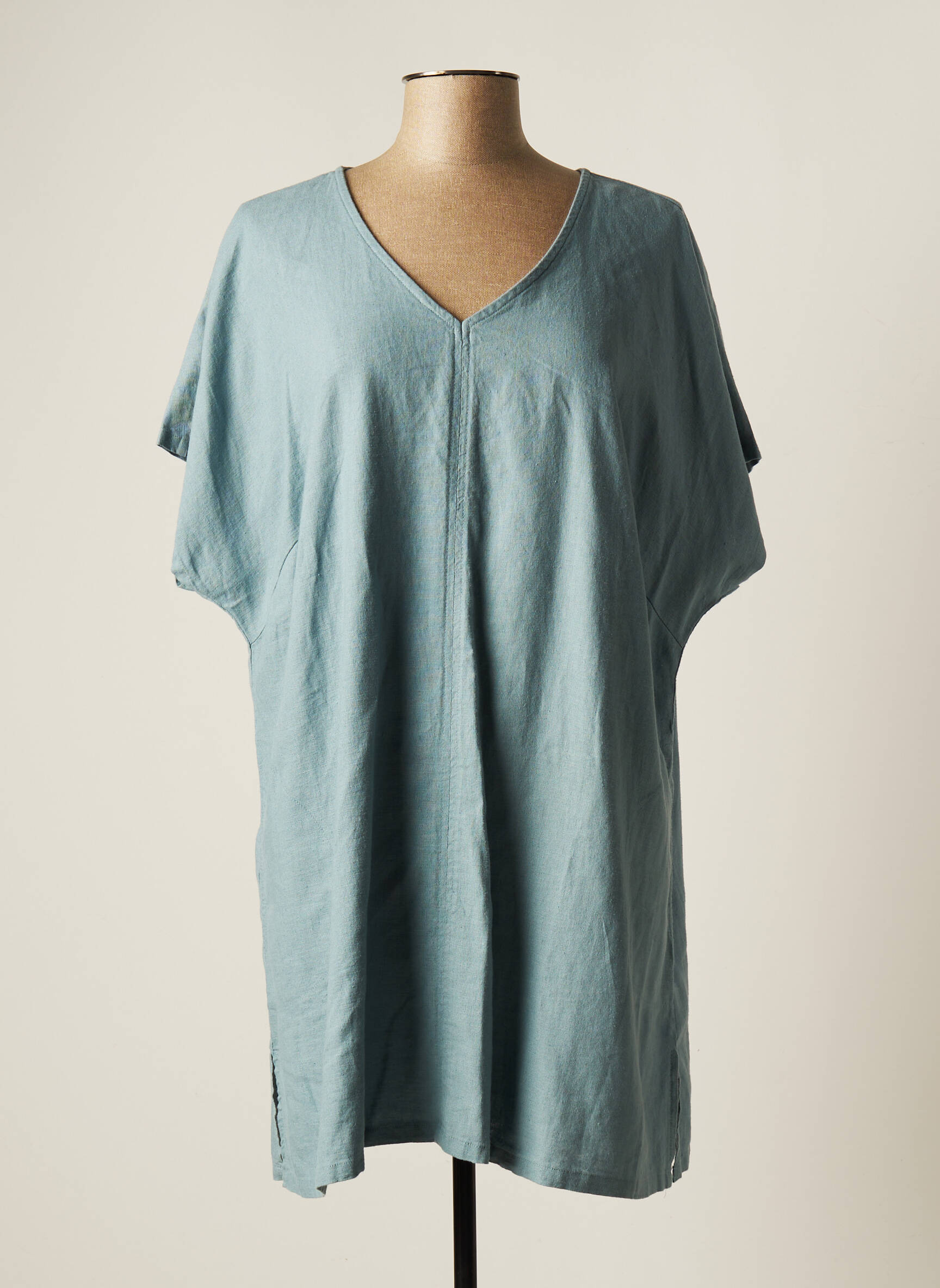Ciso Tuniquemanchecourte Femme couleur bleu