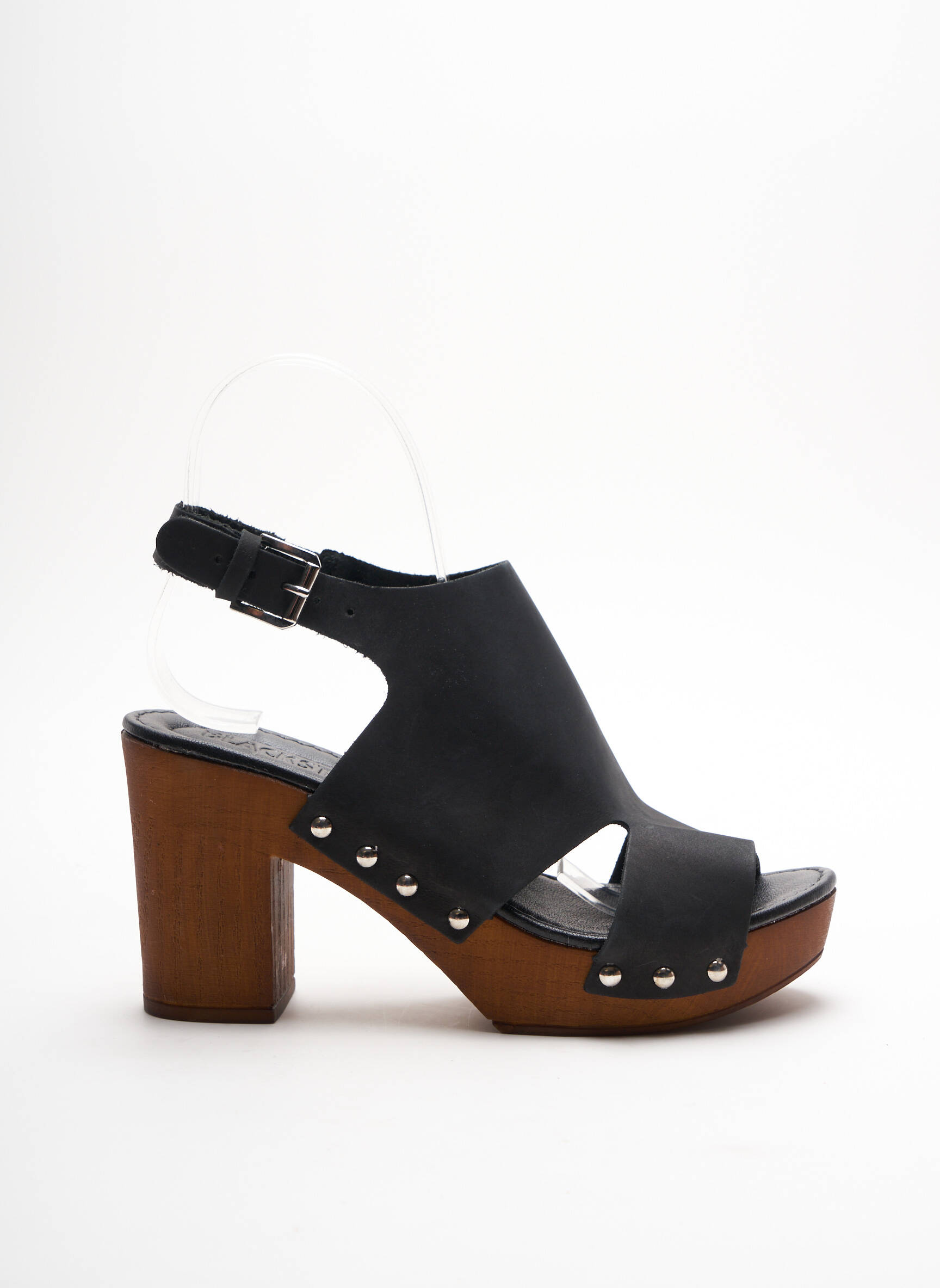 Blackstone Sandales Nu Pieds Femme couleur noir
