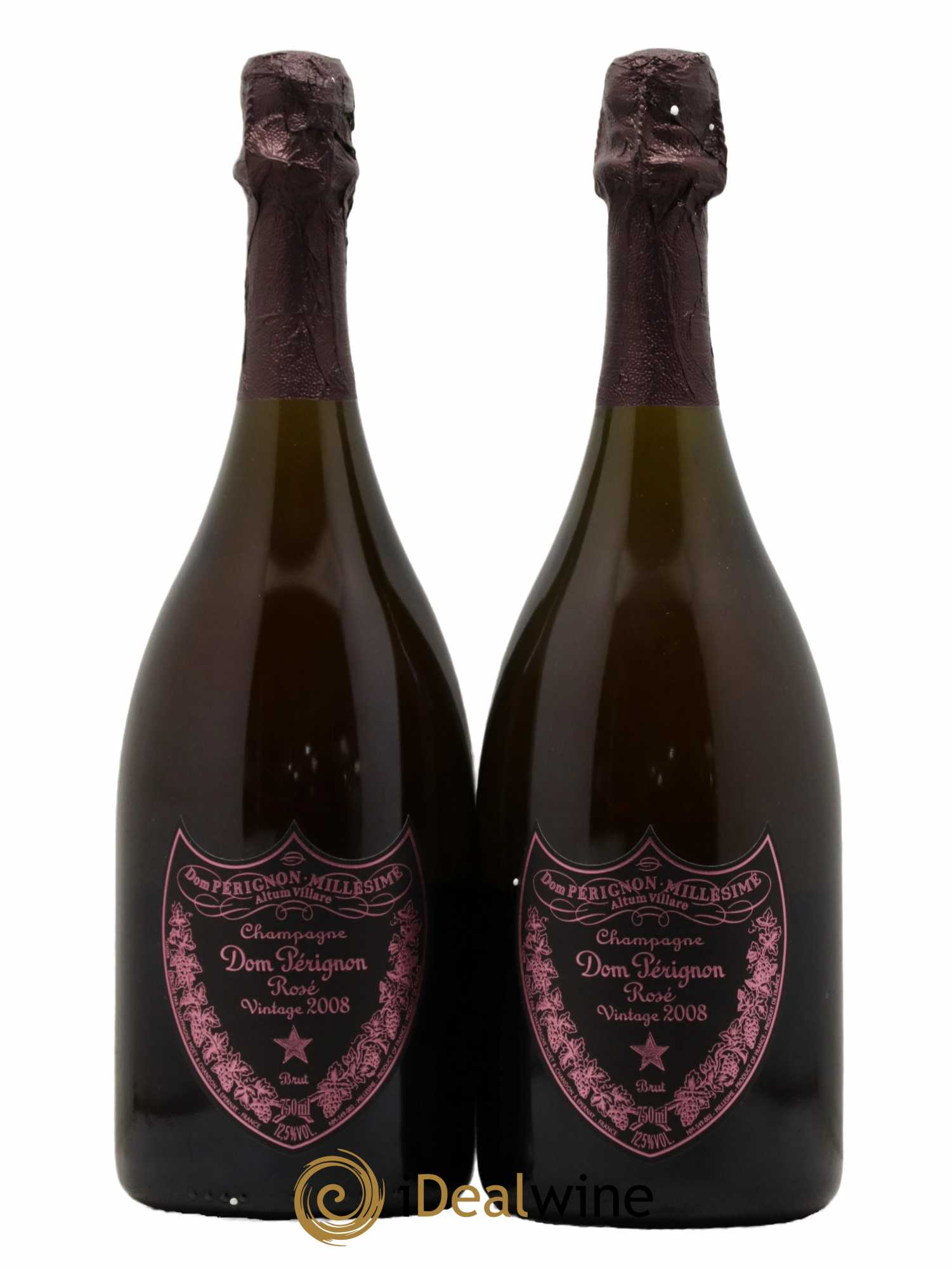 Brut Dom Pérignon  2008 - Lot de 2 Bouteilles