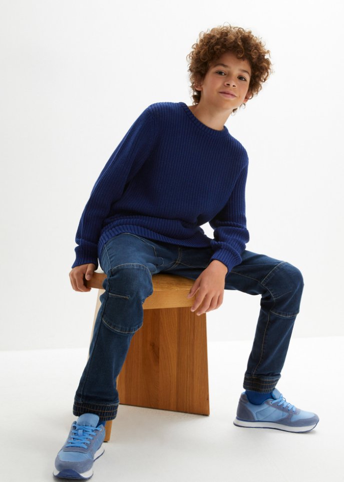 Kinder Baumwoll-Strickpullover