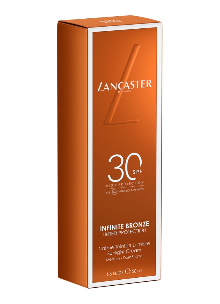 Cremă de zi colorată Lancaster Infinite Bronze cu SPF 30