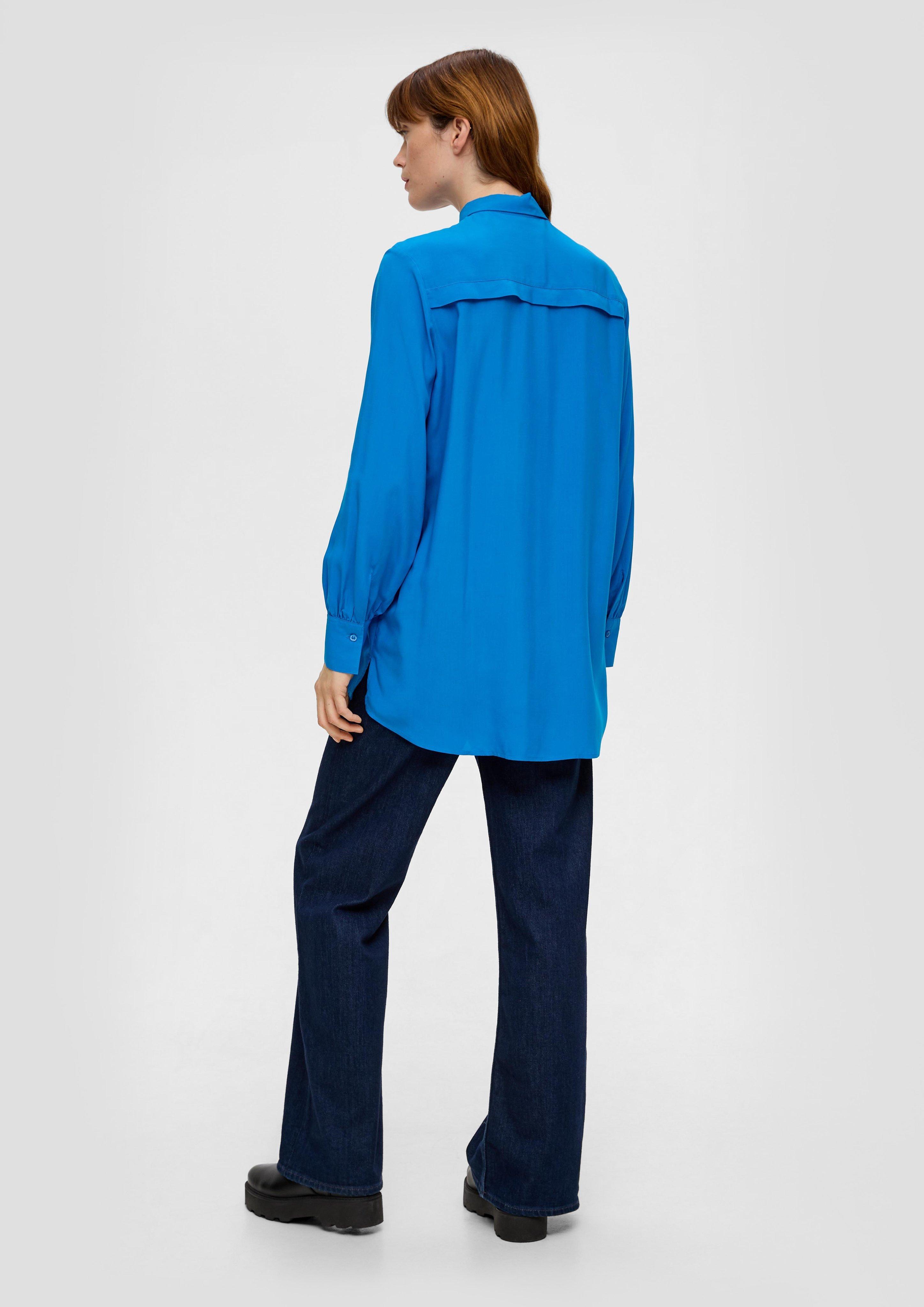 Longbluse aus reiner Viskose  2139177-5528