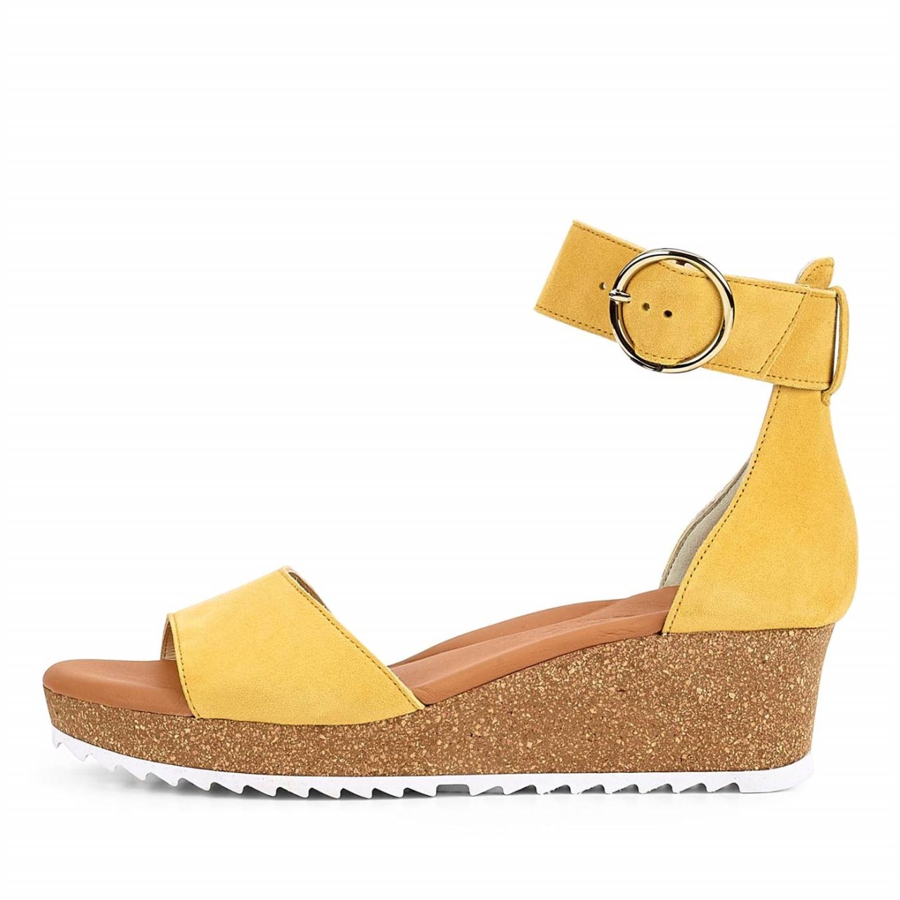 PAUL GREEN Klassische Sandalen gelb