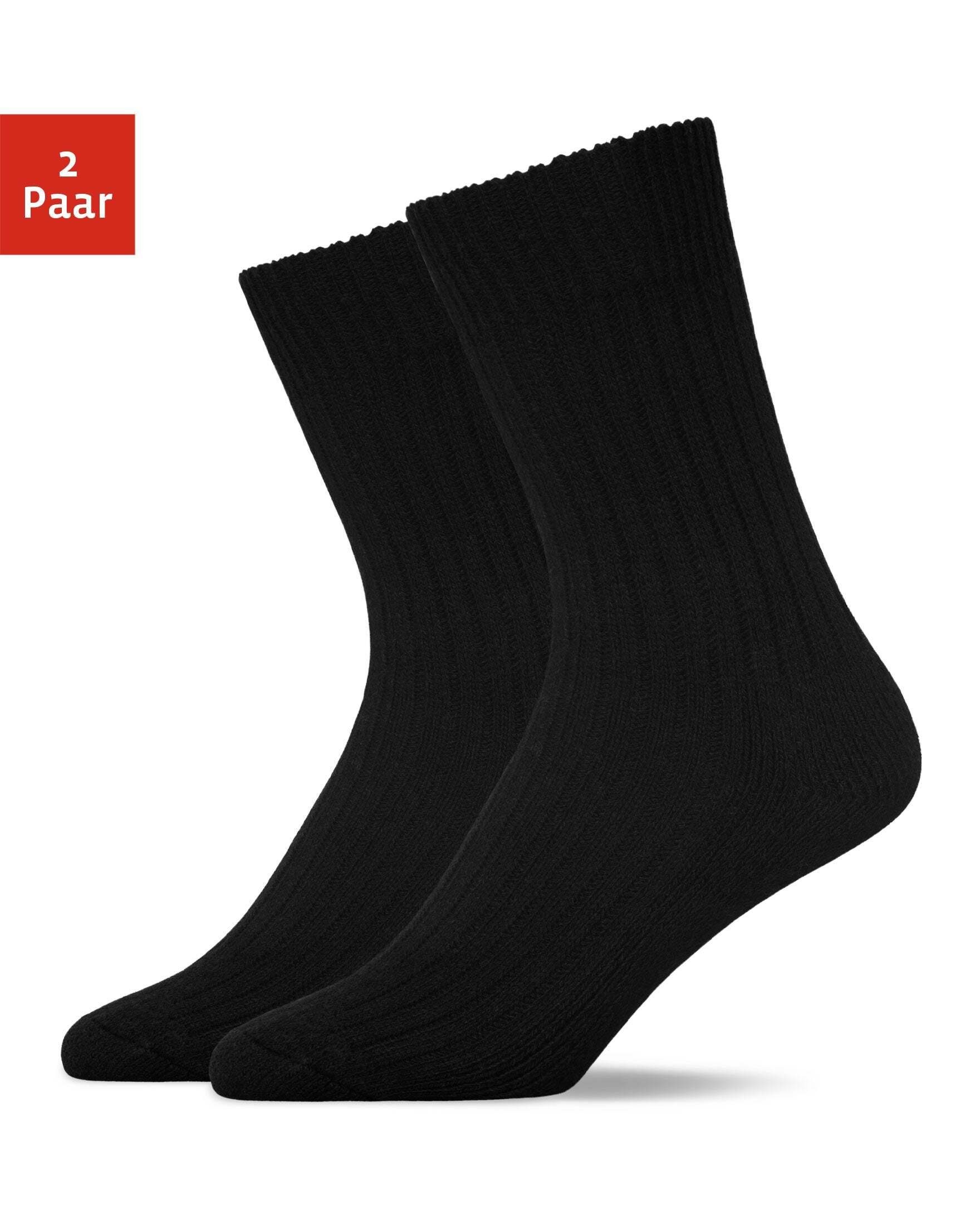 SNOCKS Thermosocken Wollsocken Damen Herren Wintersocken Stricksocken (2-Paar) aus warmem Material