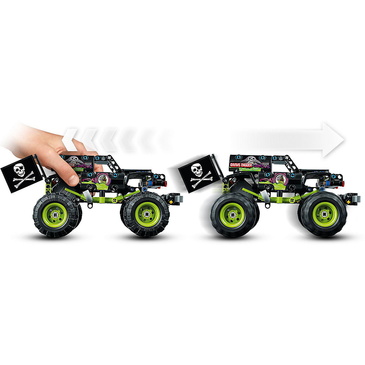 LEGO® Technic 42118 Monster Jam™  Grave Digger™