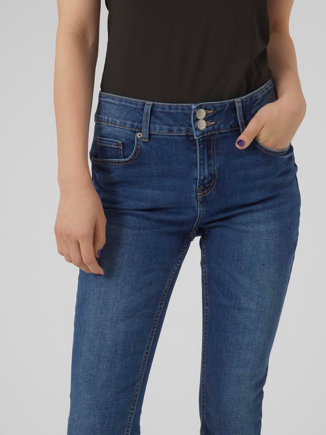 VMKIMMI Mid Rise Slim Fit Jeans