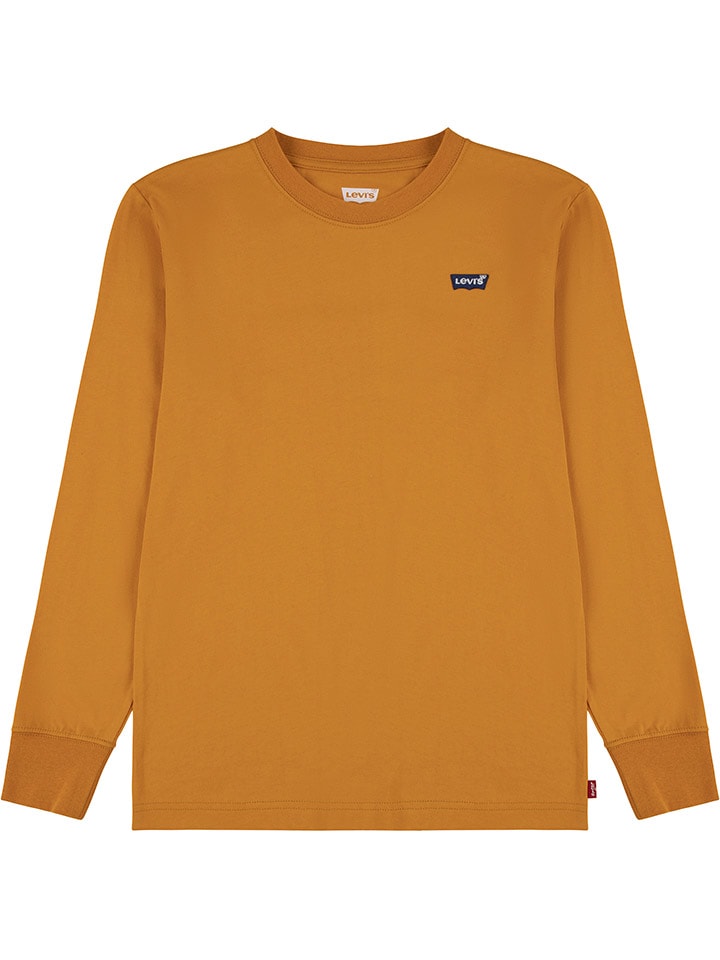 Levi's Kids Longsleeve in Ocker günstig kaufen