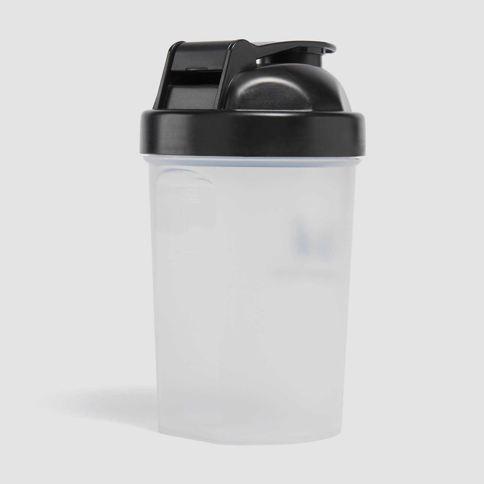 Mini-shaker en plastique Myprotein – Transparent/Noir