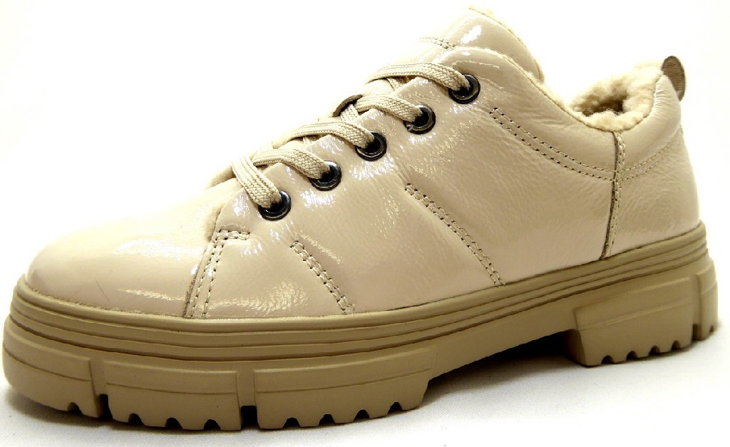 CAPRICE Freizeit Schnürer beige