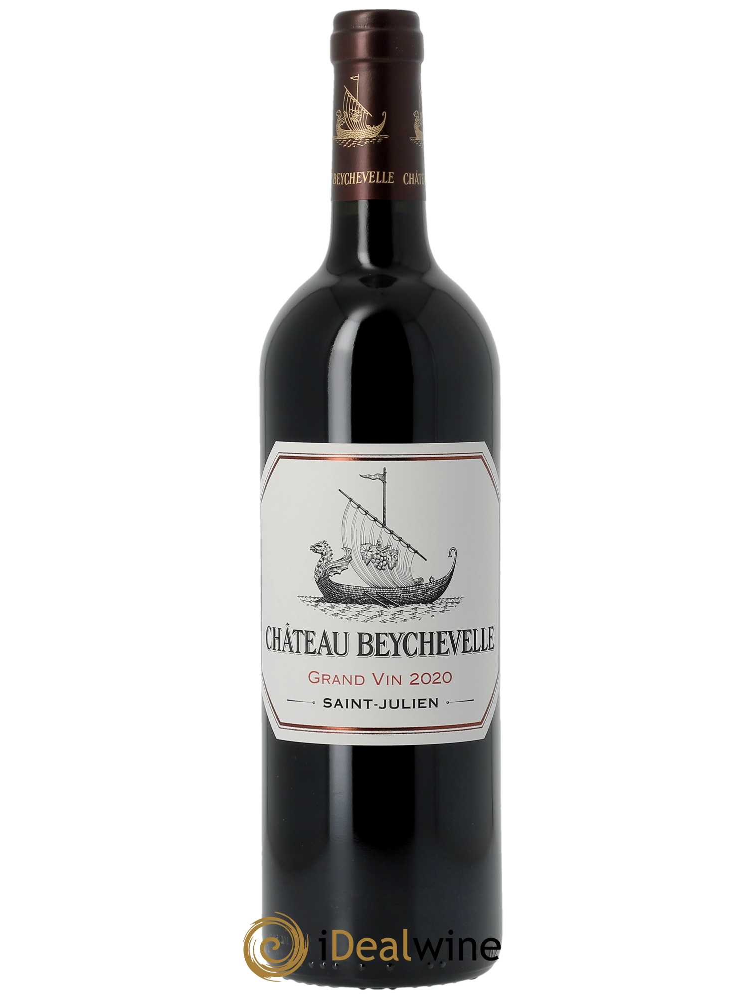 Château Beychevelle 4ème Grand Cru Classé (CBO à partir de 6 BTS) 2020 - Lot de 1 Bouteille