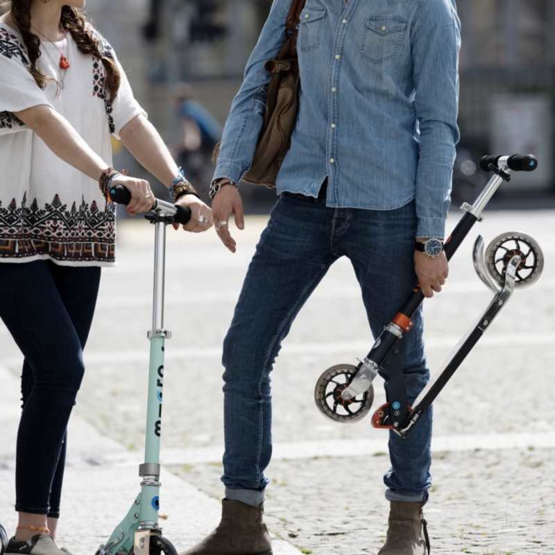 Trottinette pliable – Speed+ Silver