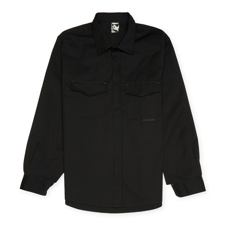 GR10K Replicated Klopman Overshirt Black