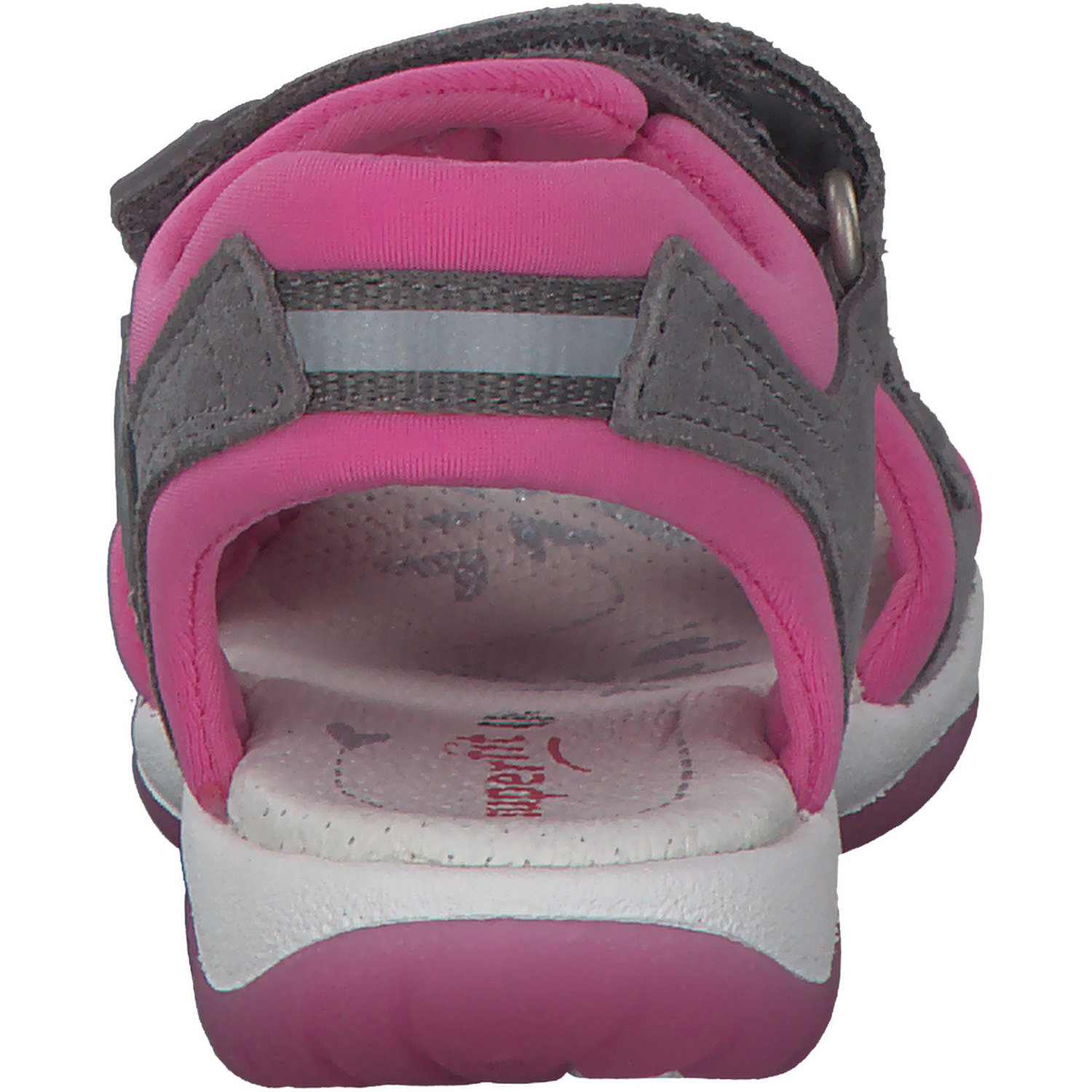 Superfit SUNNY 06127, Sandalen (Kinder), Kinder, hellgrau/rosa