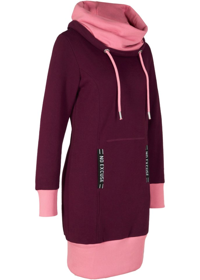 Sweatkleid mit Kängurutasche