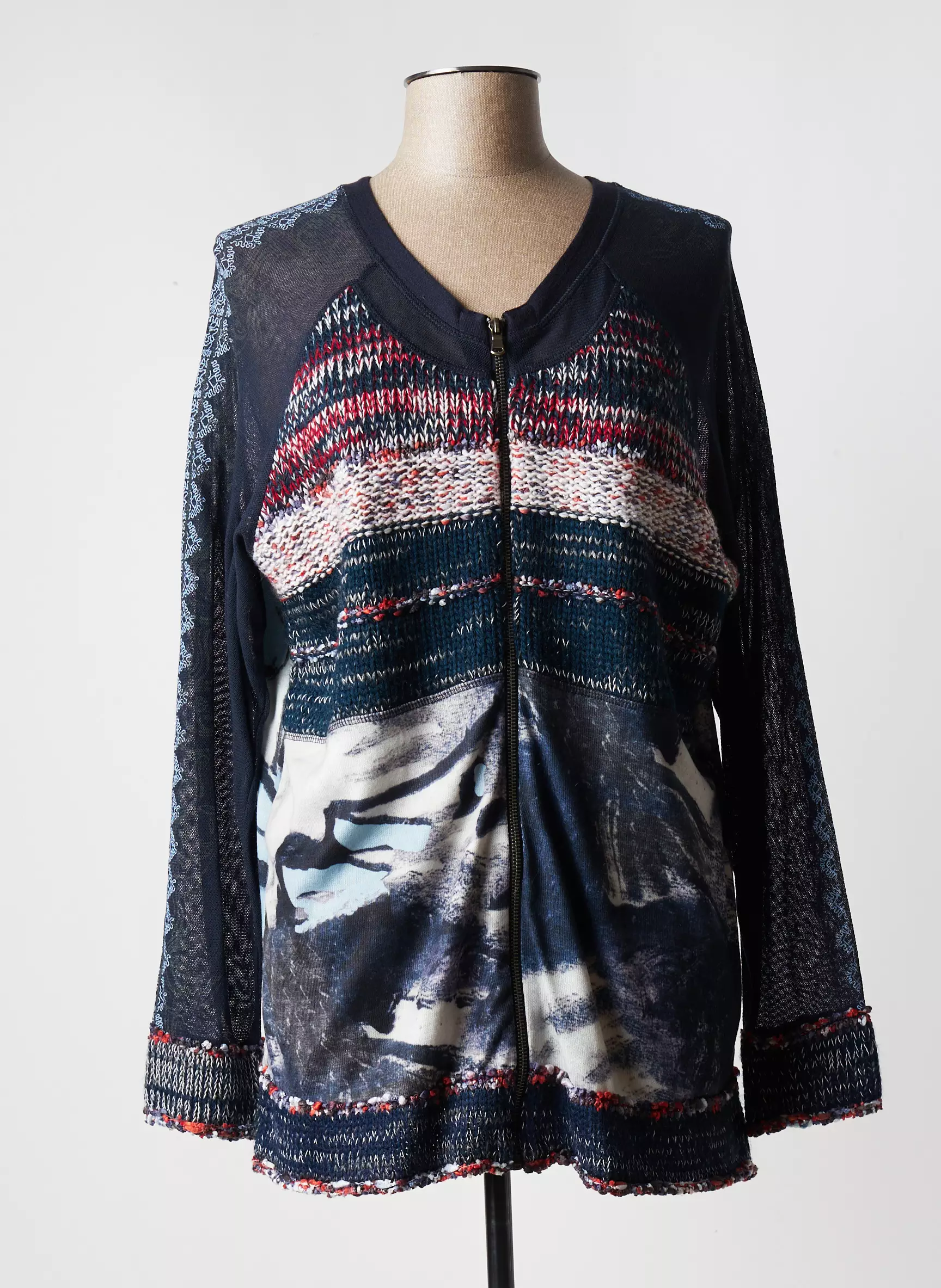 No Secret Cardigans Femme couleur bleu