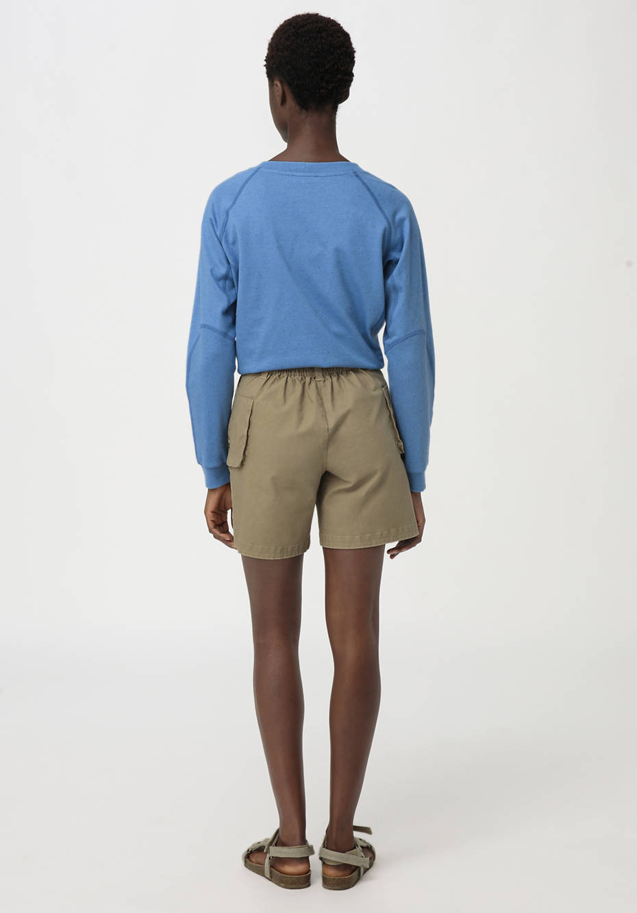 Outdoor-Shorts aus Bio-Baumwolle mit Hanf