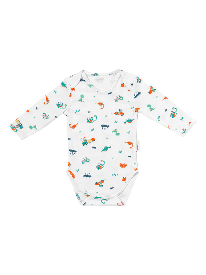 SlumberOrganix Bio Baby-Body langarm in Blau günstig kaufen