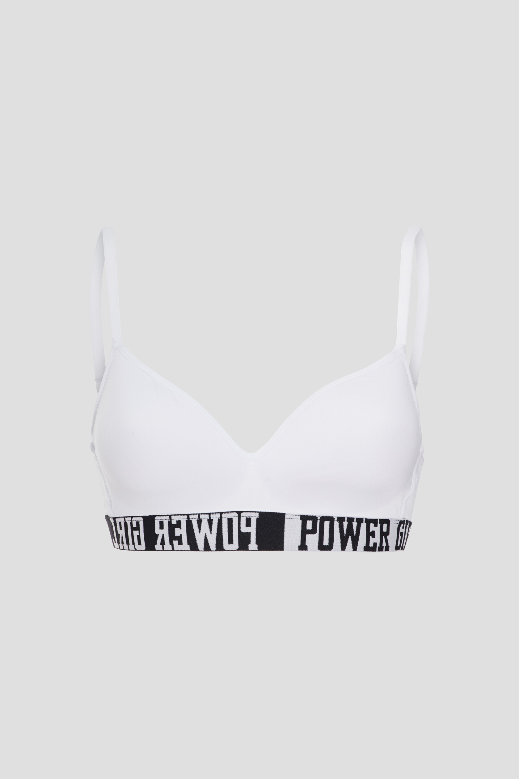 Soutien-gorge triangle microfibre blanc femme | La Halle