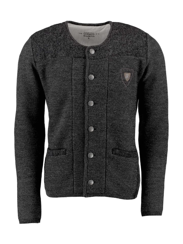 OS-Trachten Strickjacke 427008-0732 in anthrazit günstig kaufen 58