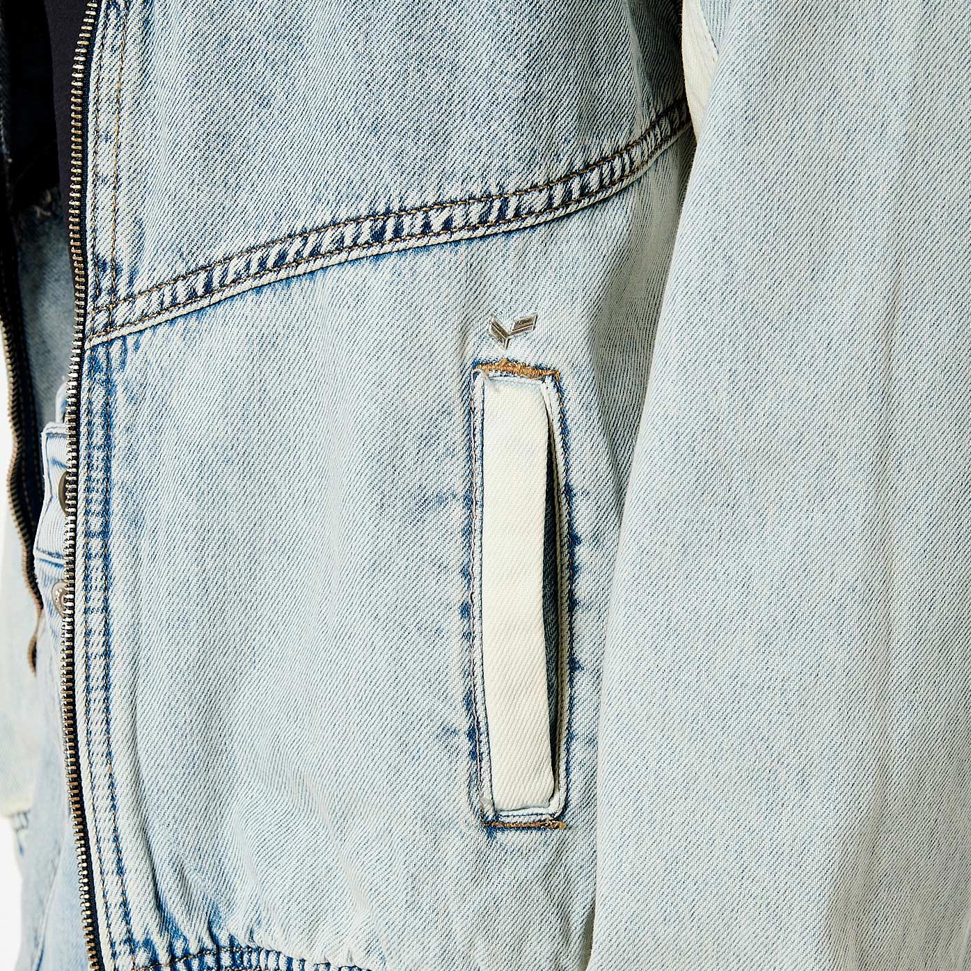BOMBA  Veste en jean Femme en 100% coton