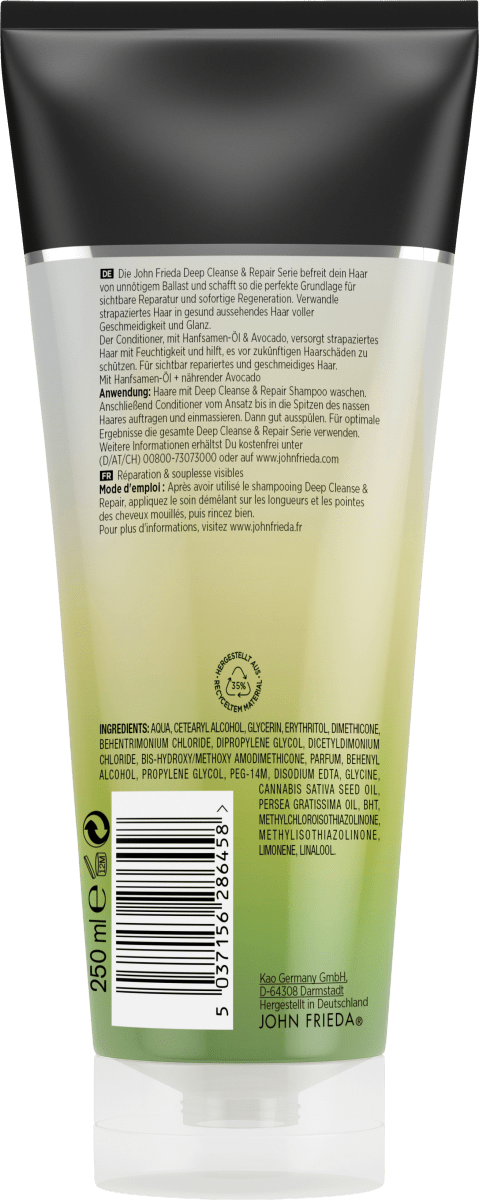 Conditioner deep cleanse & Repair, 250 ml