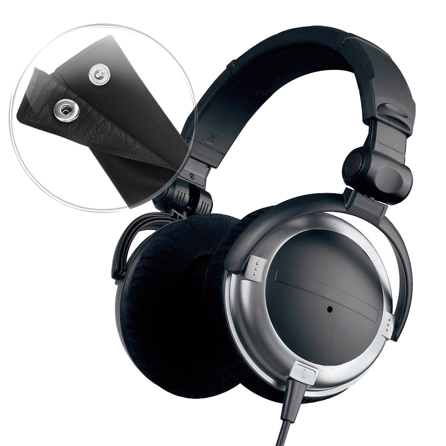 kwmobile Bügelpolster Bügelpolster für Beyerdynamic DT660/DT770/DT880 PRO/DT990 PRO, Kunstleder Kopfbügel Polster für Overear Headphones