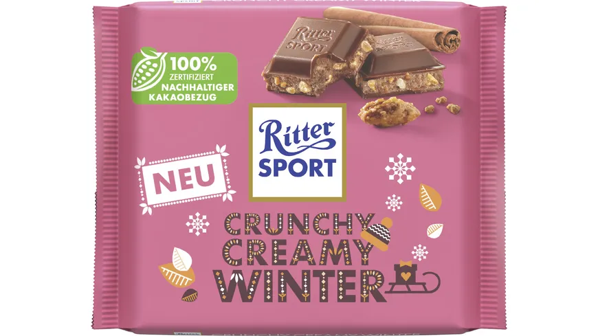 Ritter Sport Crunchy Creamy Winter 100 g