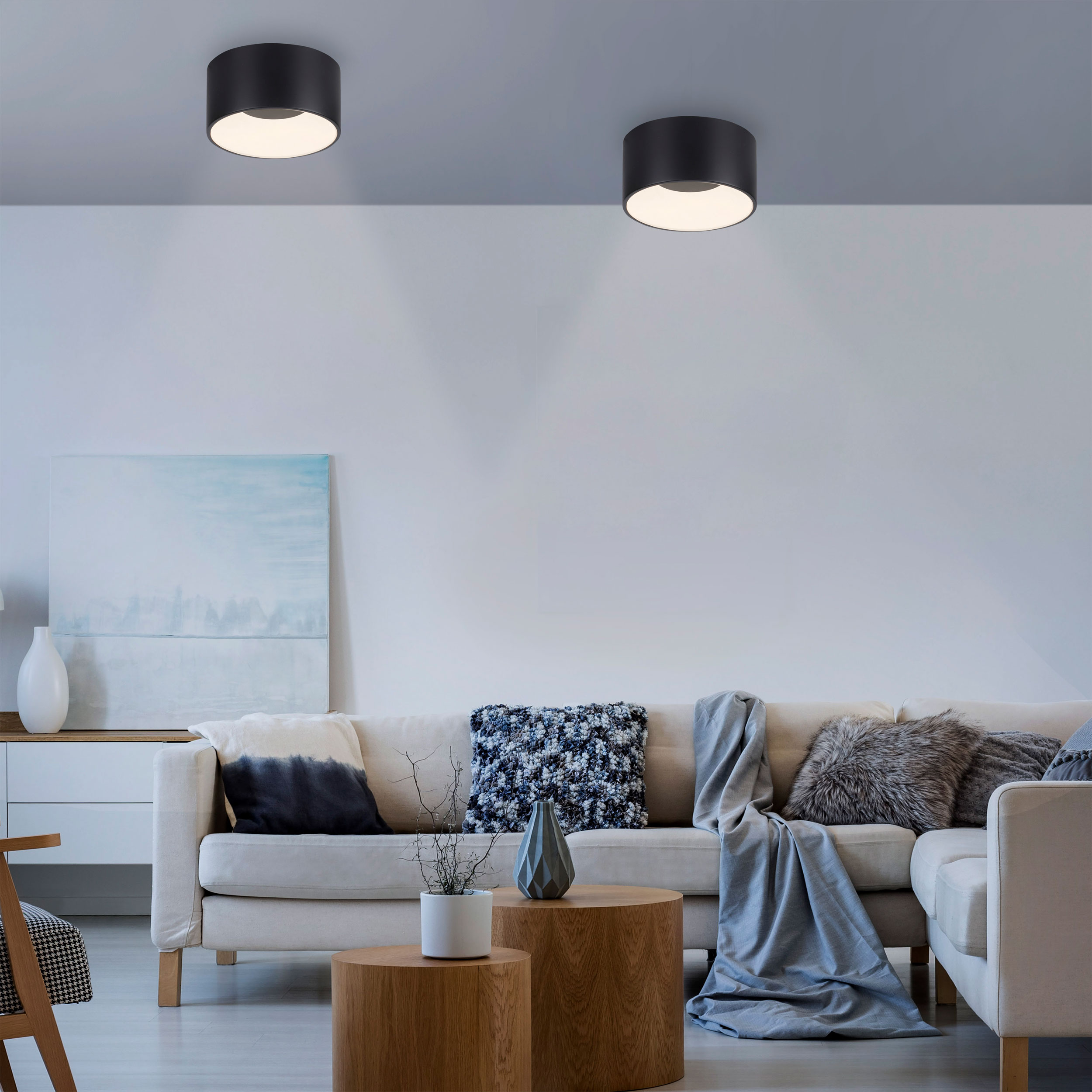 JUST LIGHT.LED-Deckenleuchte 1flg