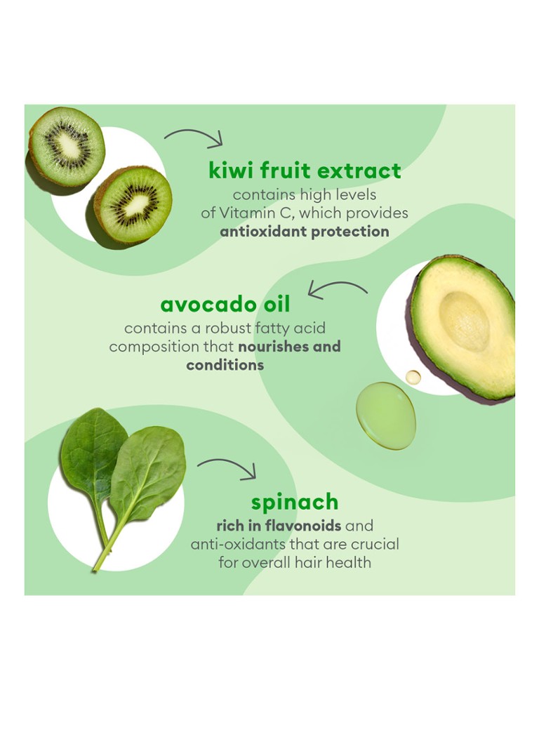 Mască de păr super hrănitoare și hidratantă Briogeo Superfoods cu avocado și kiwi
