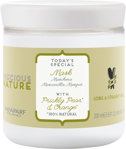 Alfaparf Milano Precious Nature Long & Straight Hair Mask with Prickly Pear & Orange Haarmaske