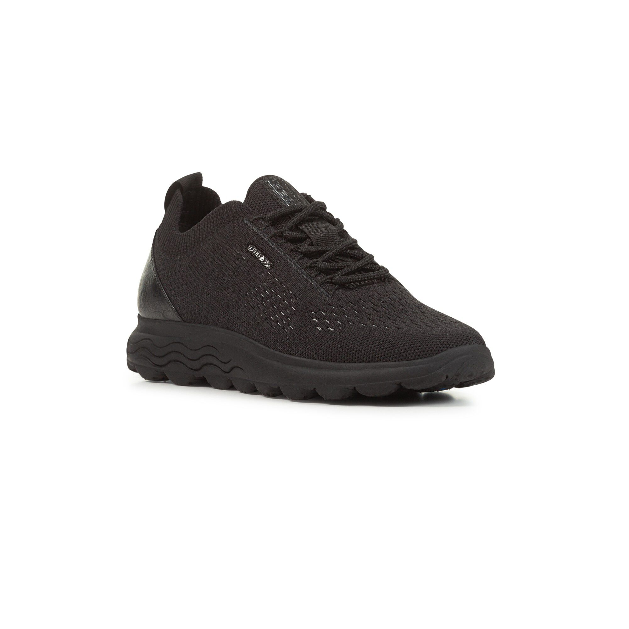 Baskets basses Spherica dessus textile cuir