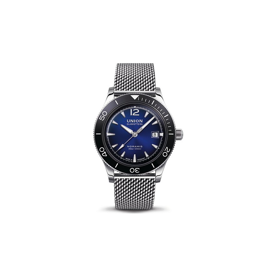 Union Glashütte Uhren-Set inkl. Wechselarmband Noramis Datum Sport