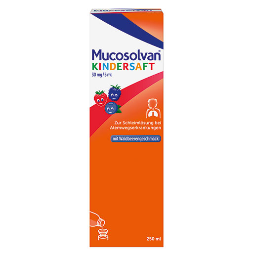 MUCOSOLVAN Kindersaft 30 mg/5 ml  250 ml  Lösung zum Einnehmen